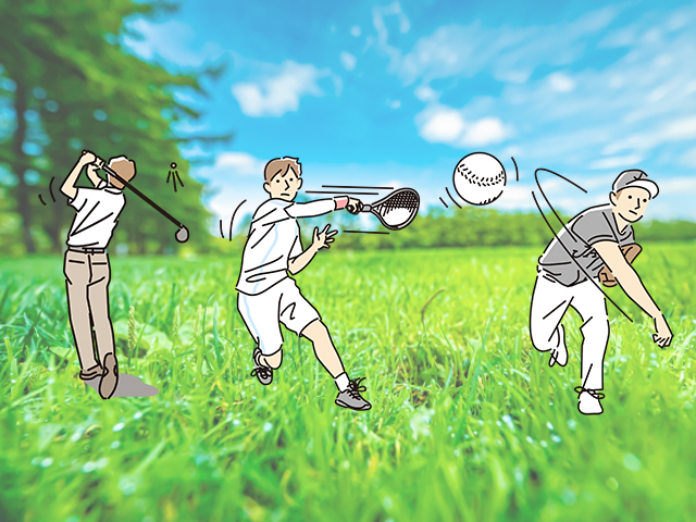 肩甲骨とスポーツ
